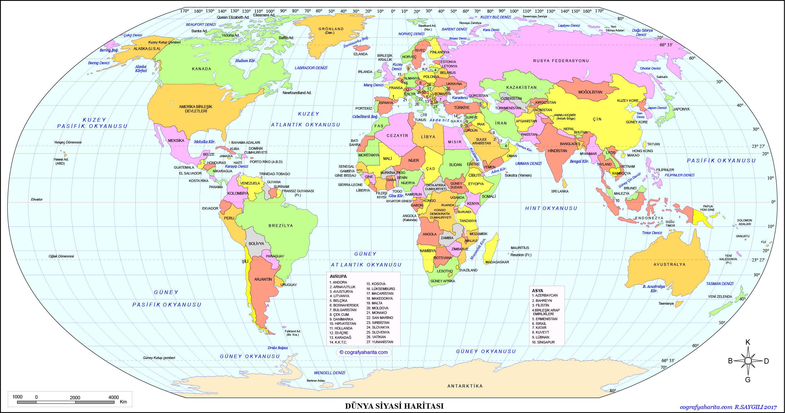 Dünya Haritası 4