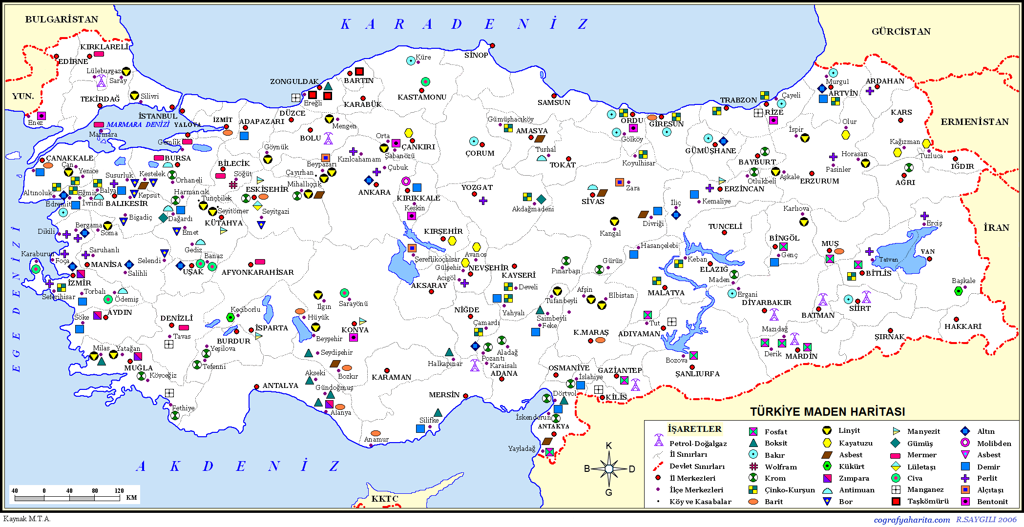 Turkiye Maden Haritasi Turkiye Nin Madenleri Ve Cikarildigi Yerler Nerelerdir Il Il Turkiye Deki Madenler