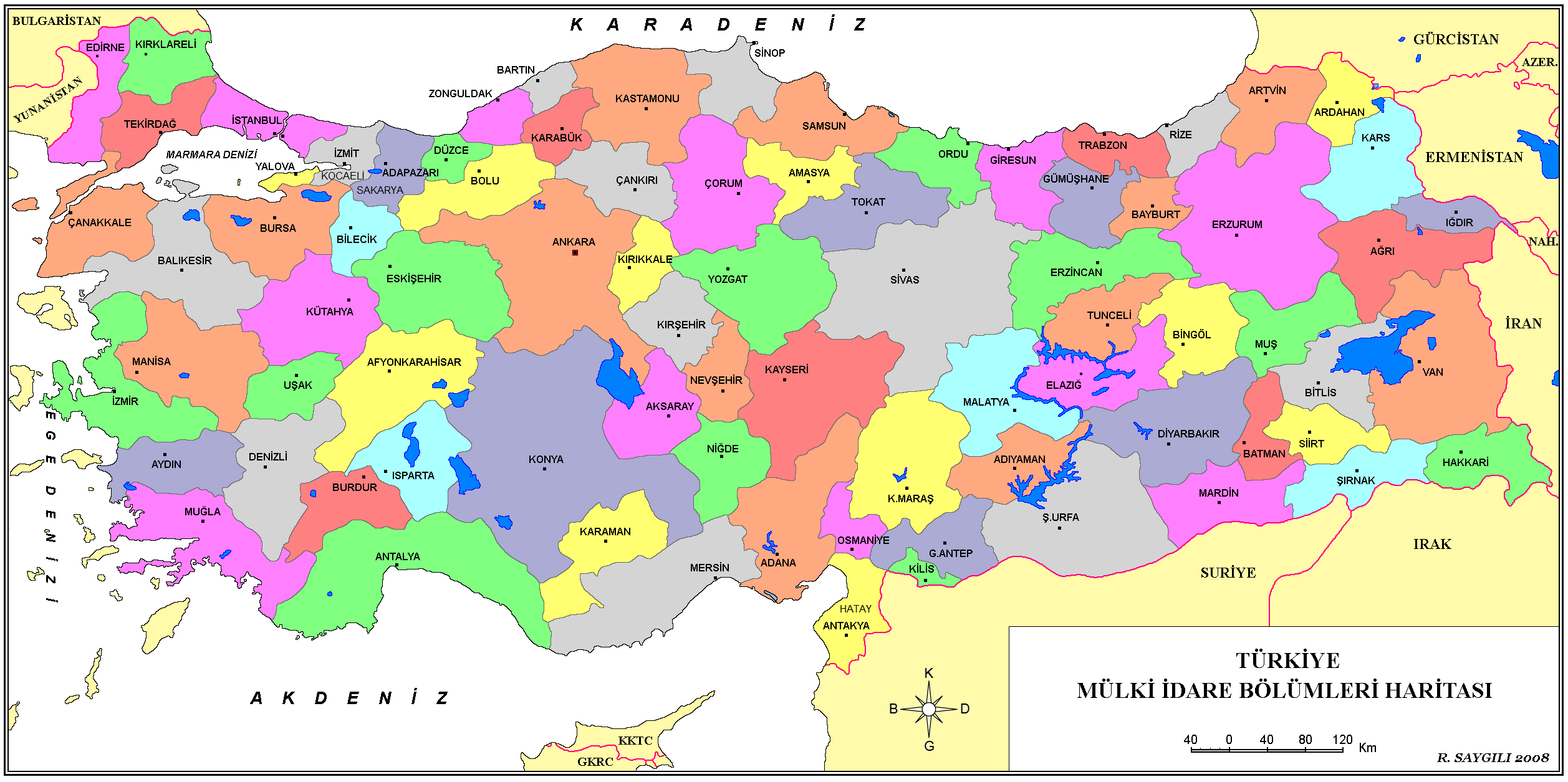 Türkiye Haritası 5